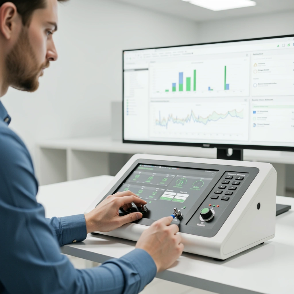 Científicos de datos en el laboratorio de Mexico Quantum Data